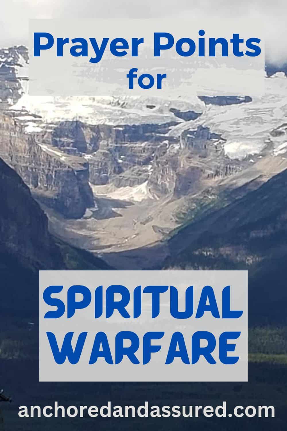 Spiritual Warfare Prayer Points With Scriptures For Battle - Anchored ...